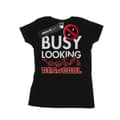 Miniatyrbild 1 av 3: Marvel Dam/Lady Deadpool Busy Looking Deadcool - T-shirt i bomull