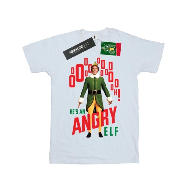 Elf Angry Elf T-shirt i bomull för flickor