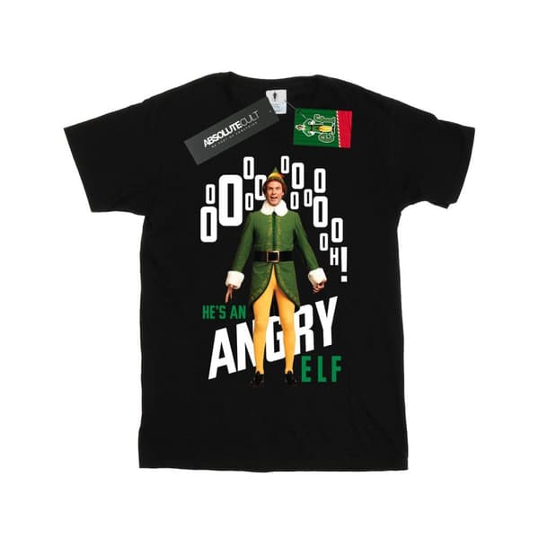 Elf Angry Elf T-shirt i bomull för flickor