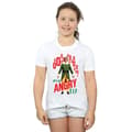 Miniatyrbild 2 av 5: Elf Angry Elf T-shirt i bomull för flickor