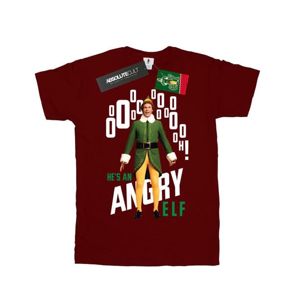 Elf Angry Elf T-shirt i bomull för flickor