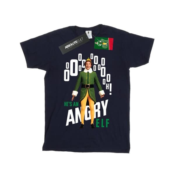 Elf Angry Elf T-shirt i bomull för flickor
