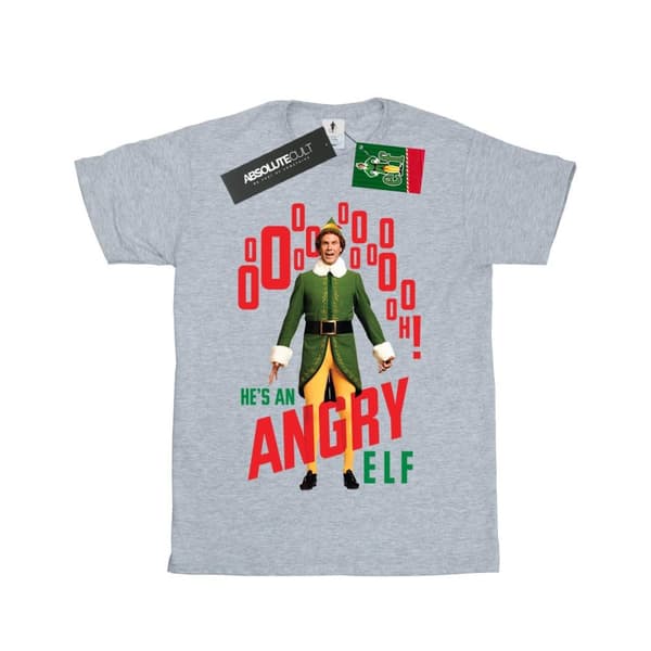 Elf Angry Elf T-shirt i bomull för flickor
