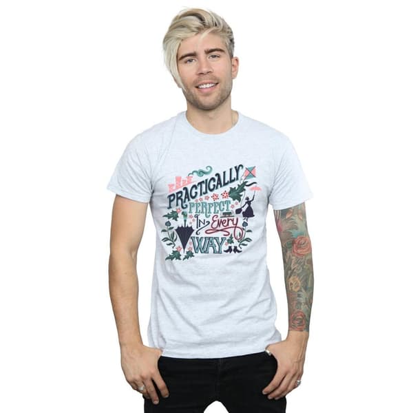 Disney Mens Mary Poppins Practically T-Shirt