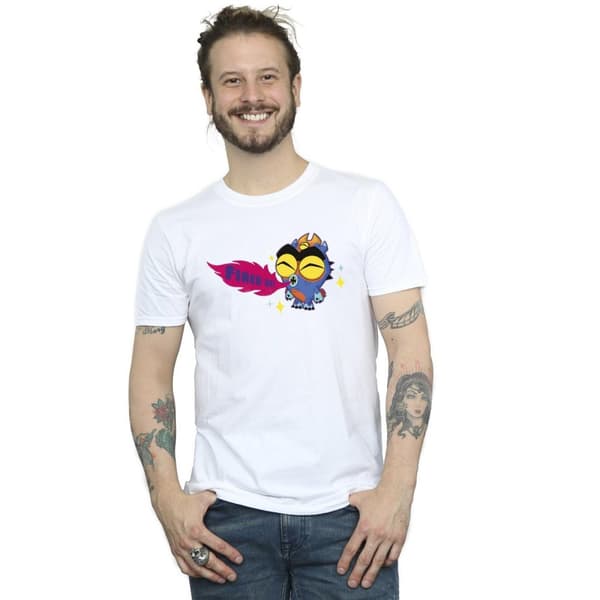 Disney Big Hero 6 Baymax Fred Fired Up T-shirt för herrar