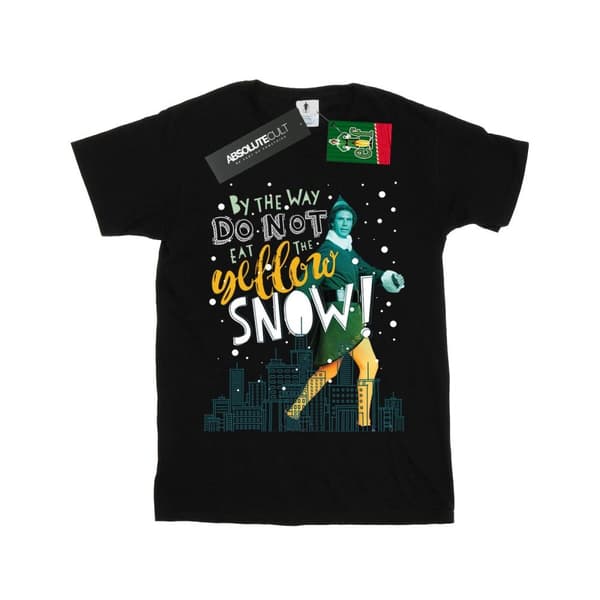 Elf Gul t-shirt i bomull för flickor