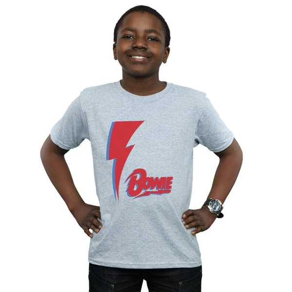 David Bowie Boys Red Bolt T-Shirt