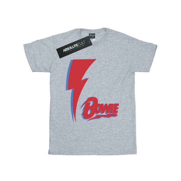 David Bowie Boys Red Bolt T-Shirt