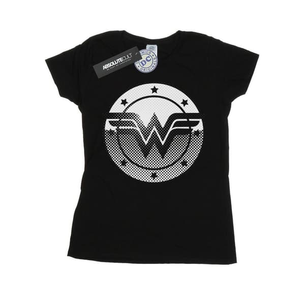 DC Comics Womens/Ladies Wonder Woman Spot Logo Cotton T-Shirt