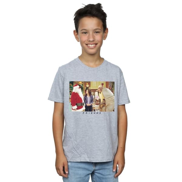 Friends T-shirt med bältdjur - jul för pojkar