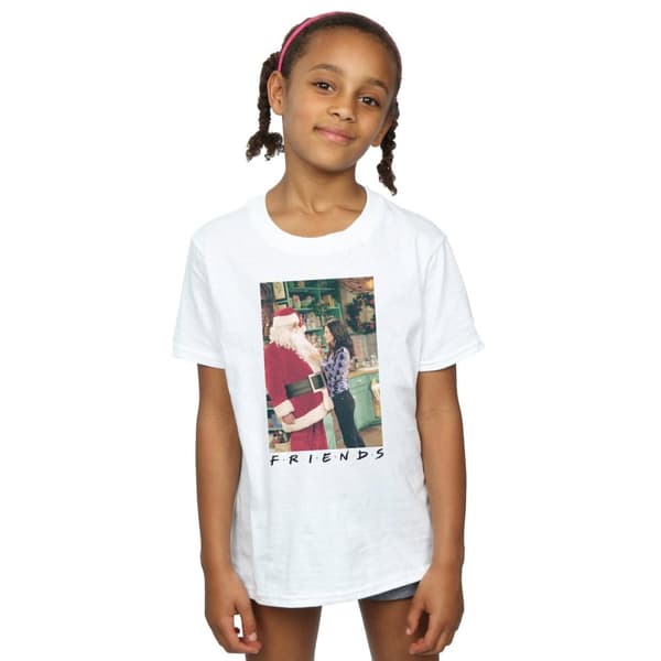 Friends Girls Chandler Claus Cotton T-Shirt