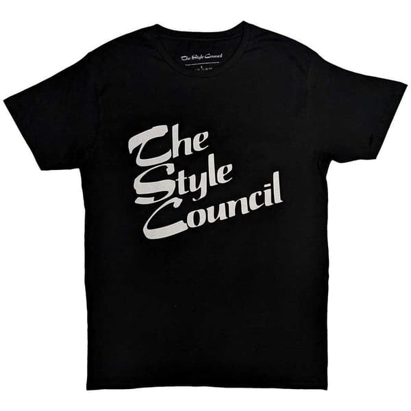 The Style Council Unisex T-shirt med staplad logotyp för vuxna
