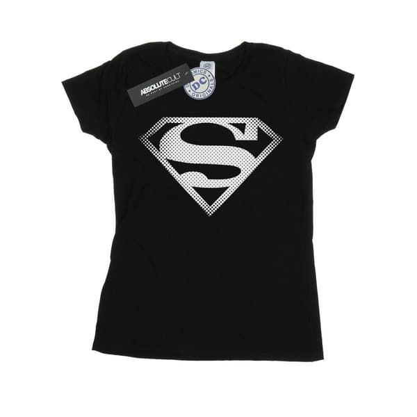DC Comics Womens/Ladies Superman Spot Logo Cotton T-Shirt