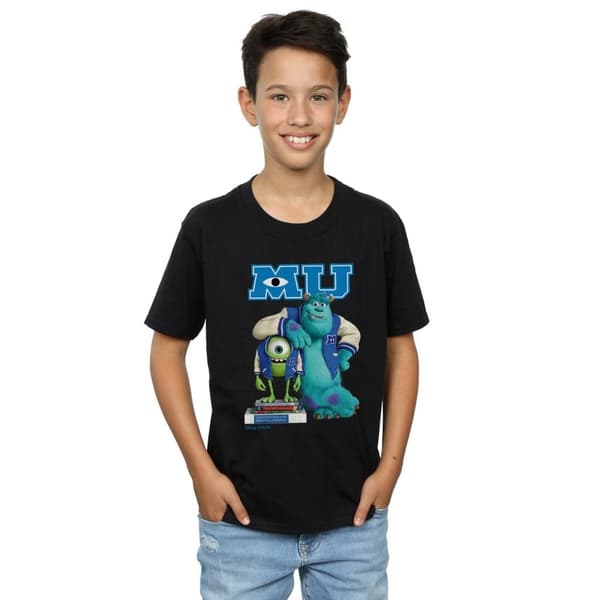 Disney T-shirt med affisch från Monsters University för pojkar