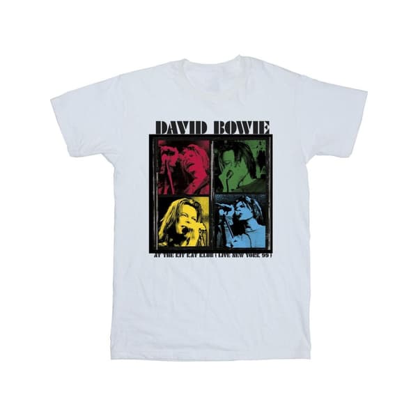David Bowie Girls At The Kit Kat Club Pop Art T-shirt i bomull