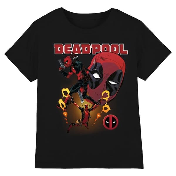 Deadpool Unisex Adult Collage T-Shirt