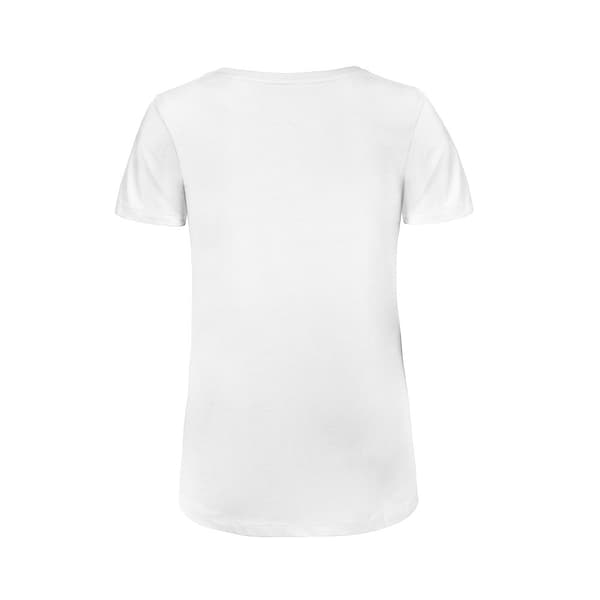 B&C Inspire - T-shirt med V-ringning i ekologisk bomull för damer/damer