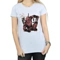 Miniatyrbild 3 av 5: Marvel Dam/Tjej Deadpool Breaktime Tacos T-shirt i bomull