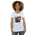 Miniatyrbild 2 av 5: Marvel Dam/Tjej Deadpool Breaktime Tacos T-shirt i bomull