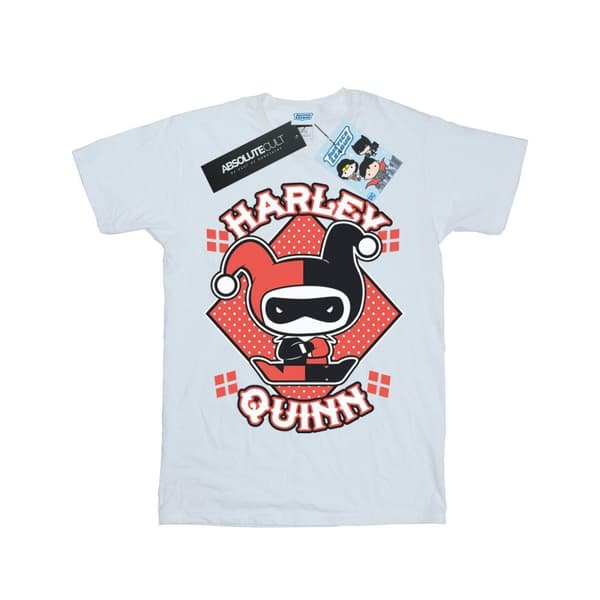DC Comics Pojkar - Chibi Harley Quinn Badge T-shirt