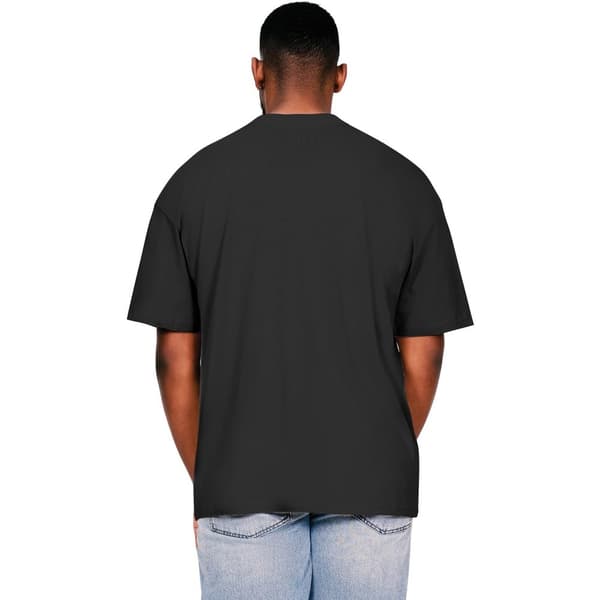 Casual Classics Mens Ringspun Cotton Extended Neckline Oversized T-Shirt