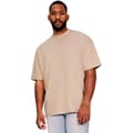 Pikkukuva 1 / 3: Casual Classics Mens Ringspun Cotton Extended Neckline Oversized T-Shirt