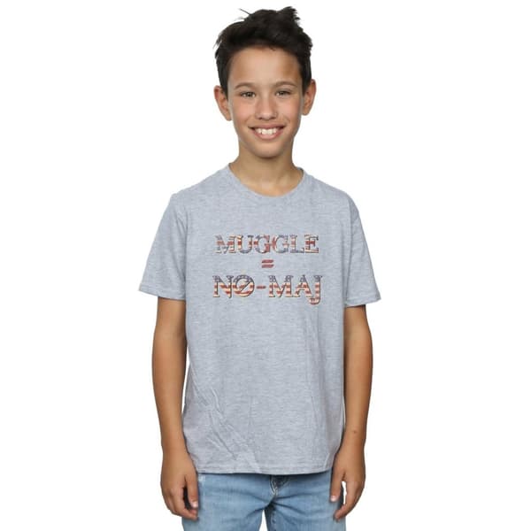 Fantastic Beasts T-shirt för pojkar - No Muggle No Maj