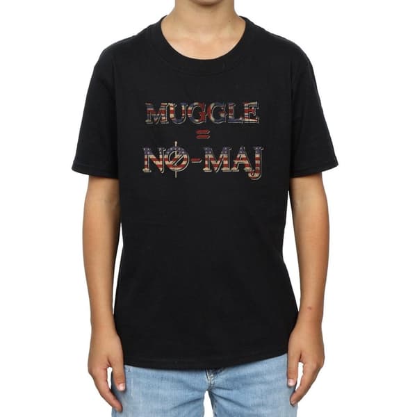 Fantastic Beasts T-shirt för pojkar - No Muggle No Maj