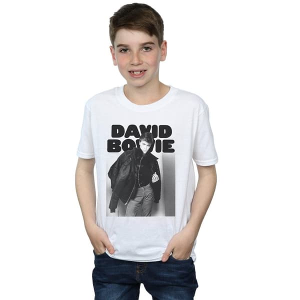 David Bowie Boys Jacket Photograph T-Shirt