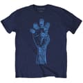 Miniatyrbillede 1 af 2: TV On The Radio Unisex Adult Brushstroke Hand Cotton Back Print T-Shirt