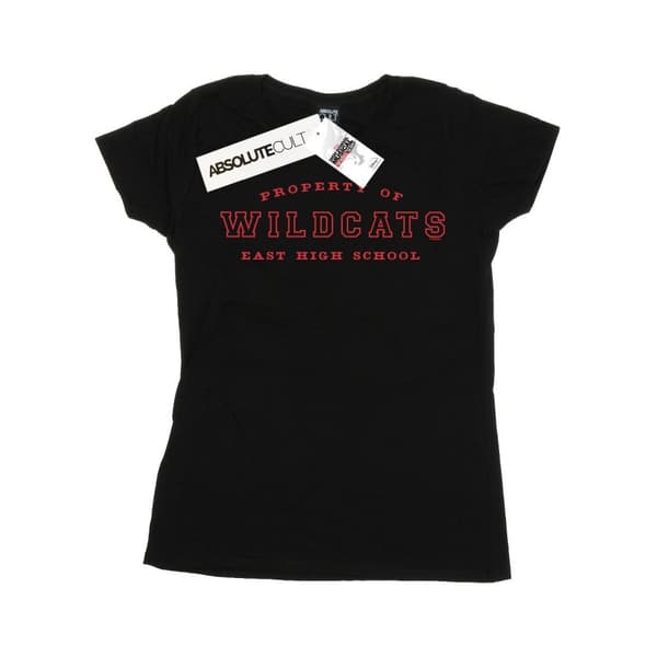 Disney Dam/Tjej High School Musical The Musical Wildcats egendom Bomulls t-shirt