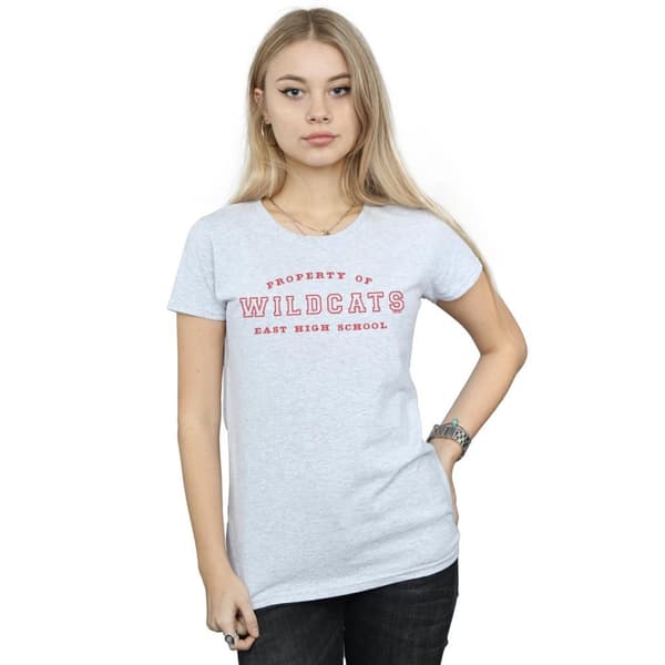 Disney Dam/Tjej High School Musical The Musical Wildcats egendom Bomulls t-shirt