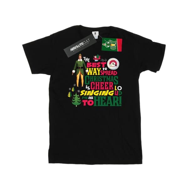 Elf T-shirt med julmotiv för herrar