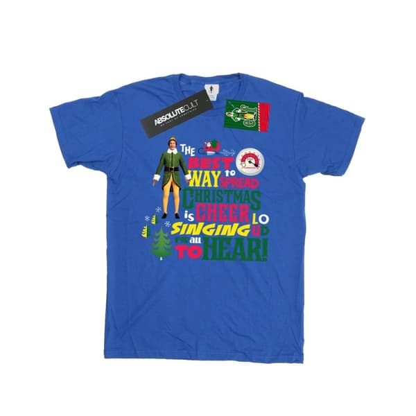 Elf T-shirt med julmotiv för herrar