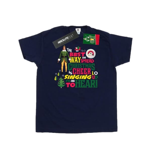 Elf T-shirt med julmotiv för herrar