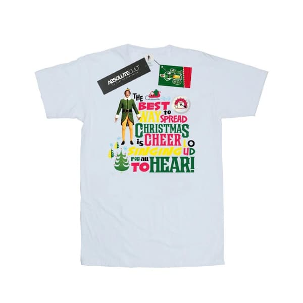 Elf T-shirt med julmotiv för herrar