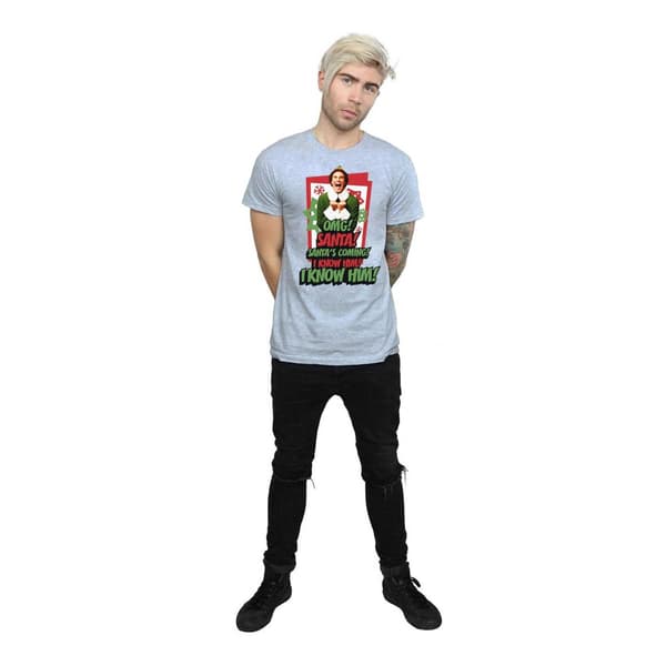 Elf OMG Santa T-shirt för herrar