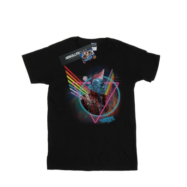 Marvel Guardians Of The Galaxy Neon Yondu T-shirt i bomull för flickor