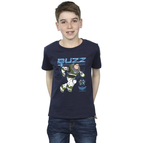 Disney Boys Lightyear Buzz Run To Action T-Shirt