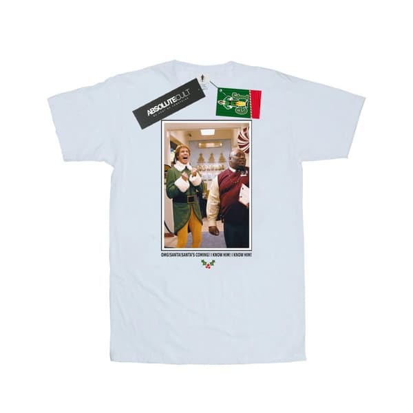 Elf Mens OMG Santa Photo T-Shirt