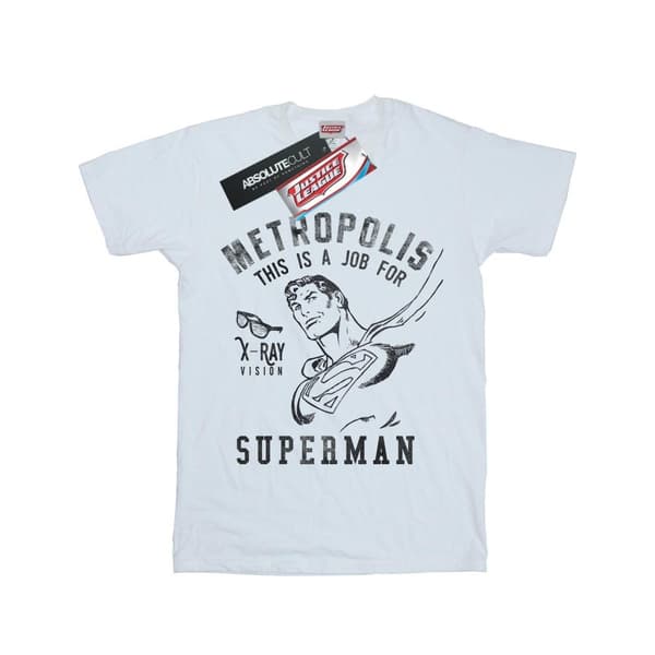 DC Comics Superman X-Ray bomulls-T-shirt för flickor
