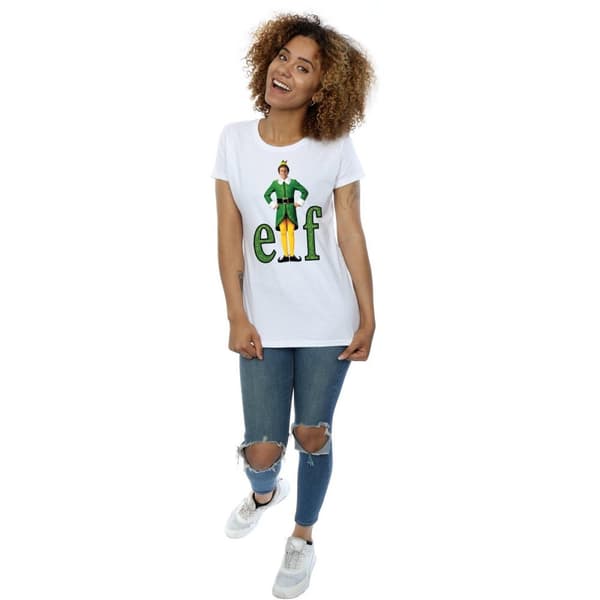 Elf Womens/Ladies Buddy Logo Cotton T-Shirt