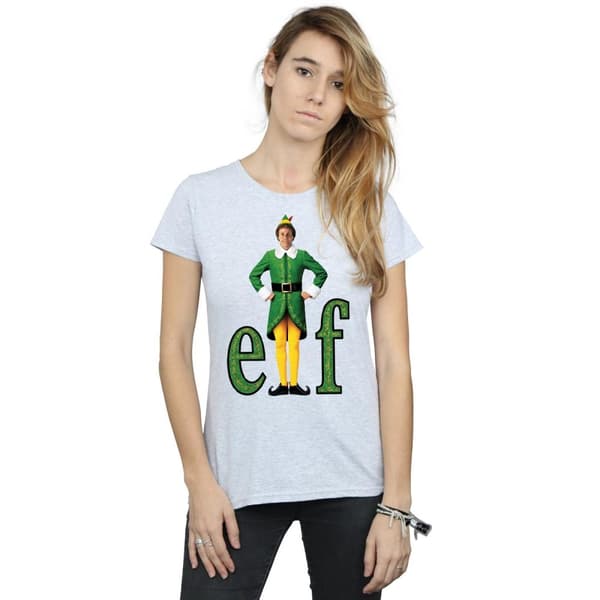 Elf Womens/Ladies Buddy Logo Cotton T-Shirt