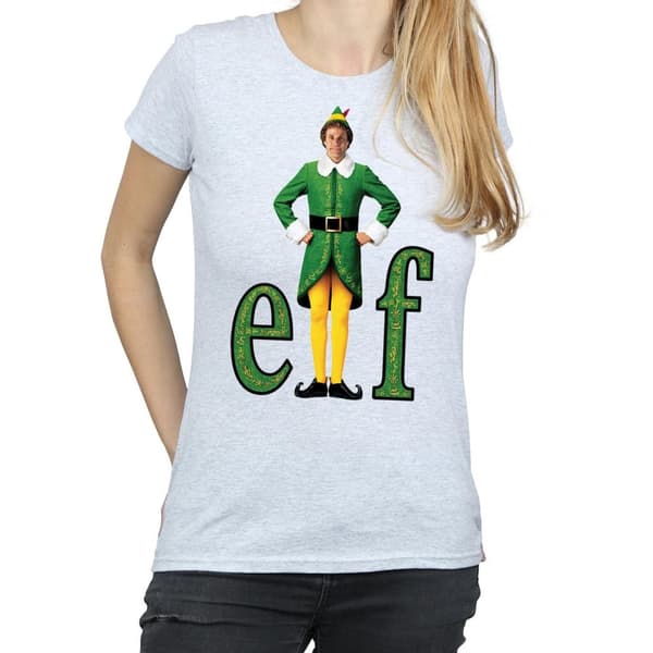 Elf Womens/Ladies Buddy Logo Cotton T-Shirt