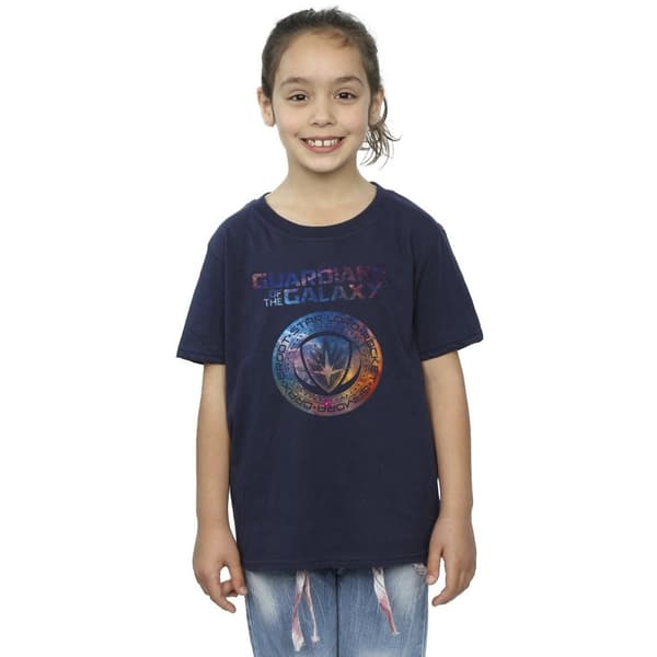 Marvel Girls Guardians Of The Galaxy Stars Fill Logo T-shirt i bomull