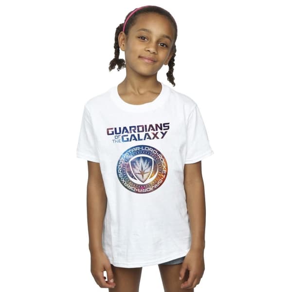 Marvel Girls Guardians Of The Galaxy Stars Fill Logo T-shirt i bomull