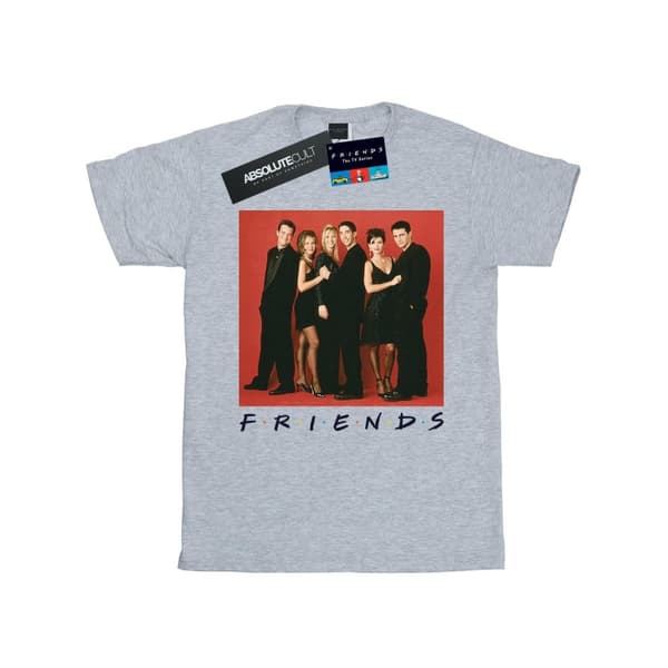 Friends Womens/Ladies Group Photo Formal Cotton Boyfriend T-Shirt