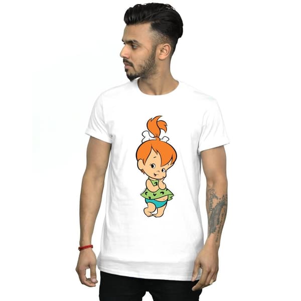 The Flintstones Mens Pebbles Flintstone T-Shirt