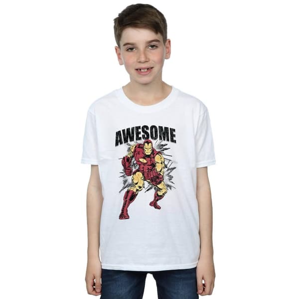 Marvel T-shirt för pojkar - Awesome Iron Man