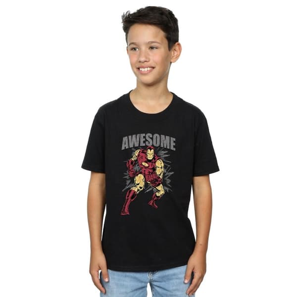 Marvel T-shirt för pojkar - Awesome Iron Man